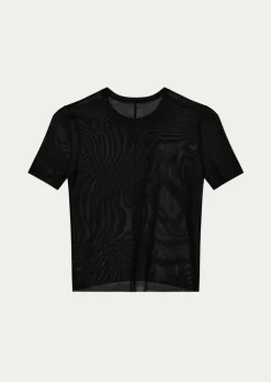 Women PE Nation - DISCOVERY MESH TEE (BLACK)