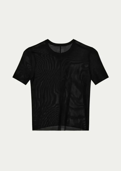 Women PE Nation - DISCOVERY MESH TEE (BLACK)