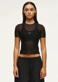 Women PE Nation - DISCOVERY MESH TEE (BLACK)