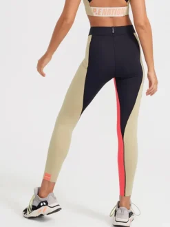 Women PE Nation P.E NATION - DOUBLE TEAM LEGGINGS (OLIVE GRAY)