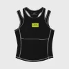 Women PE Nation - DOWN TEMPO TANK (BLACK) FINAL SALE