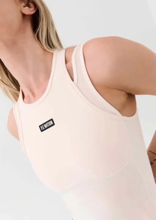 Women PE Nation - Downtempo Tank (Pearled Ivory)