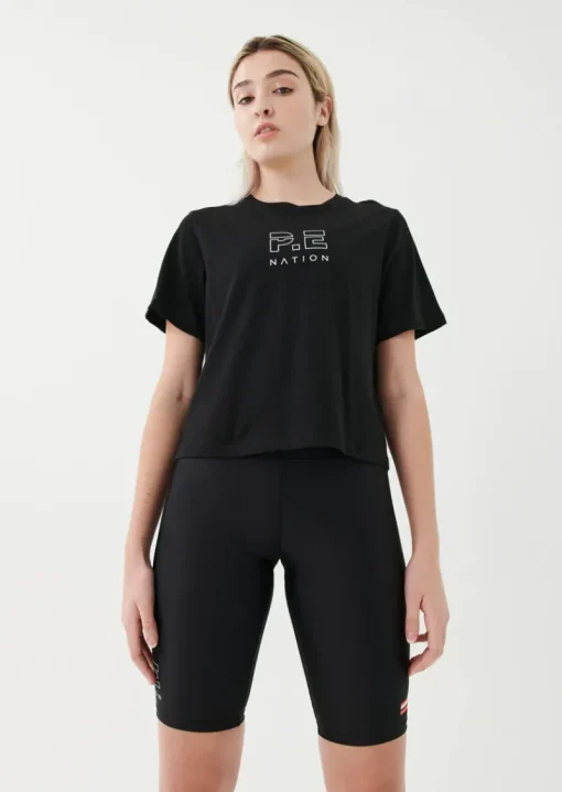 Women PE Nation - Endurance Tee (Black)