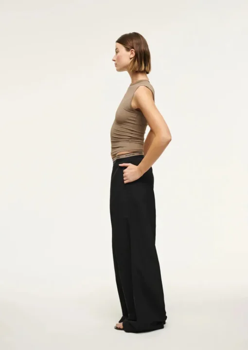 Women PE Nation - FOUNDATION MUSCLE TANK (FOSSIL)
