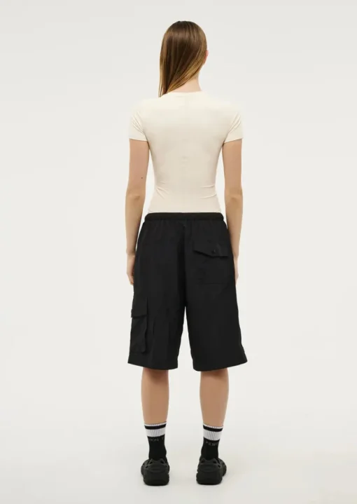 Women PE Nation - FOUNDATION SHORT SLEEVE TEE (WHISPER WHITE)