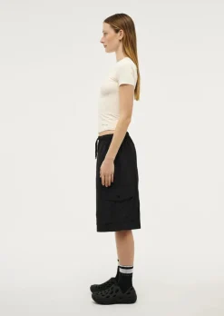 Women PE Nation - FOUNDATION SHORT SLEEVE TEE (WHISPER WHITE)