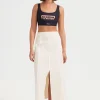 Women PE Nation P.E NATION - Half Court Skirt (SHORTBREAD)
