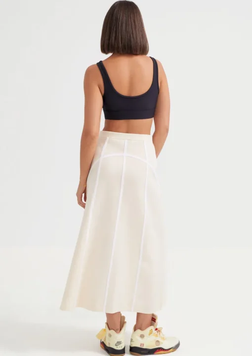 Women PE Nation P.E NATION - Half Court Skirt (SHORTBREAD)