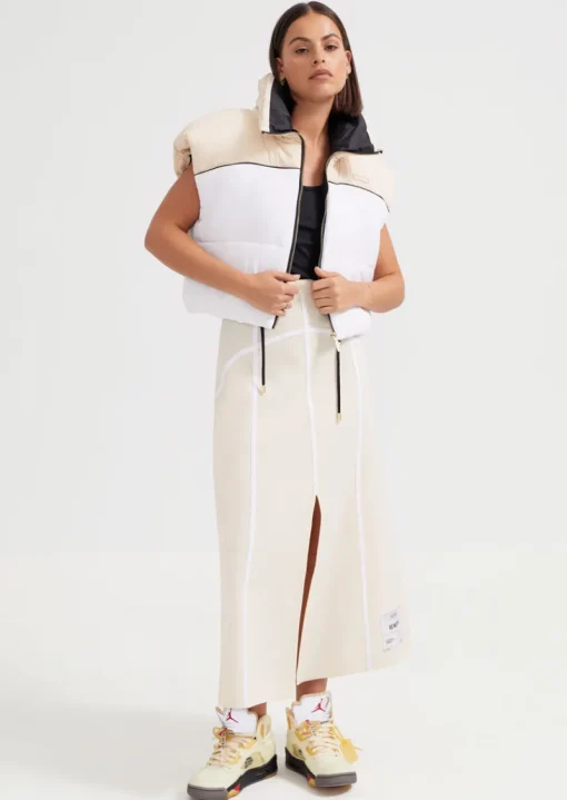 Women PE Nation P.E NATION - Half Court Skirt (SHORTBREAD)