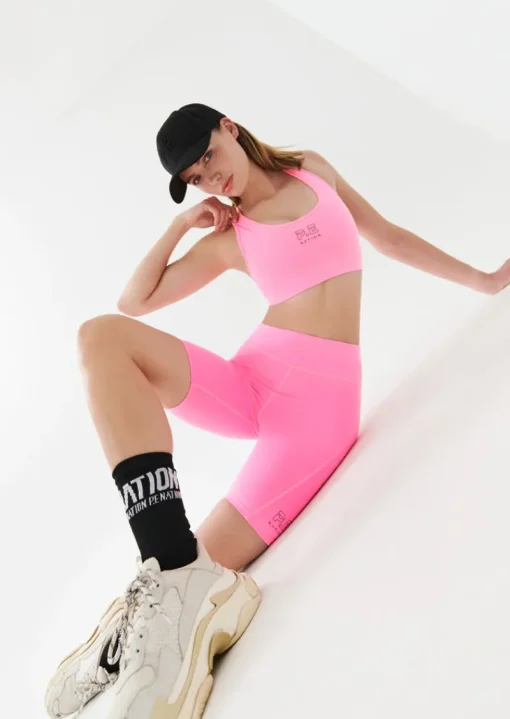 Women PE Nation - Half Time Short (Pink)