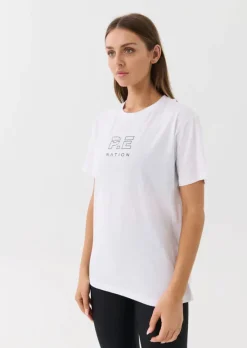 Women PE Nation - Heads Up Tee (Optic White)