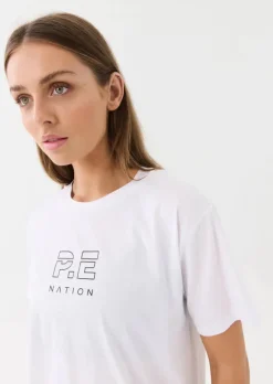 Women PE Nation - Heads Up Tee (Optic White)