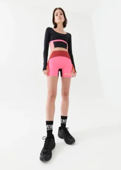 Women PE Nation - High Press LS Top (Black)