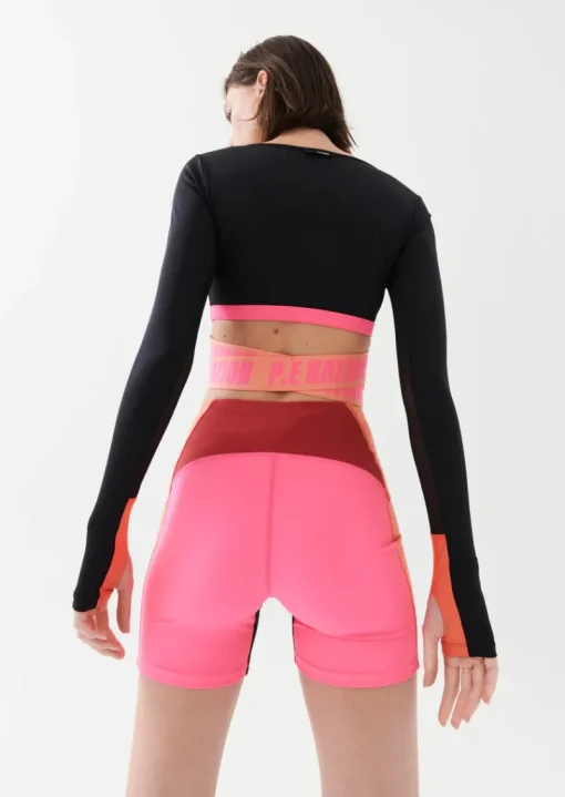 Women PE Nation - High Press LS Top (Black)
