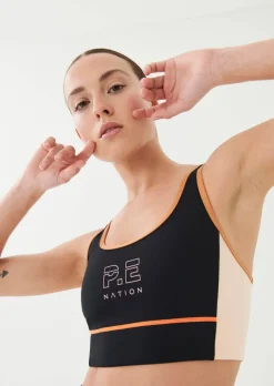 Women PE Nation - Infield Sports Bra (Black)