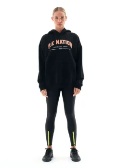 Women PE Nation - Initialise Hoodie (Black)