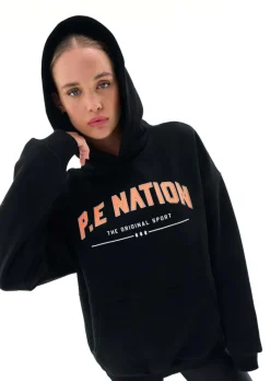 Women PE Nation - Initialise Hoodie (Black)