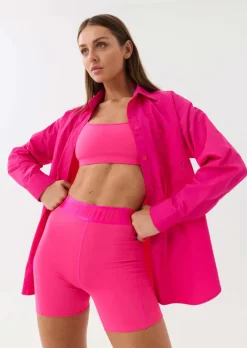 Women PE Nation - INTUITIVE BIKE SHORT (PINK GLO)