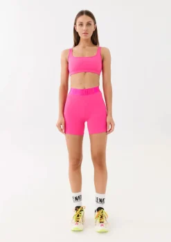 Women PE Nation - INTUITIVE BIKE SHORT (PINK GLO)