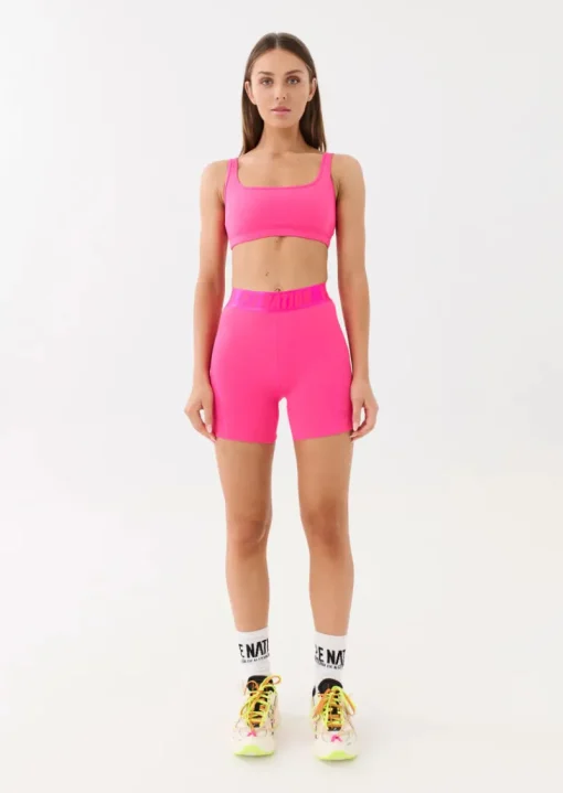 Women PE Nation - INTUITIVE BIKE SHORT (PINK GLO)