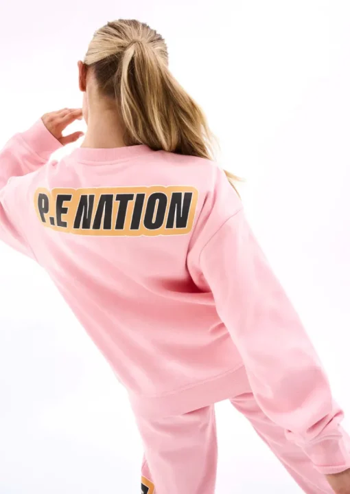 Women PE Nation - MAIN DRAW SWEAT (BLOSSOM)