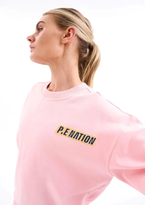 Women PE Nation - MAIN DRAW SWEAT (BLOSSOM)