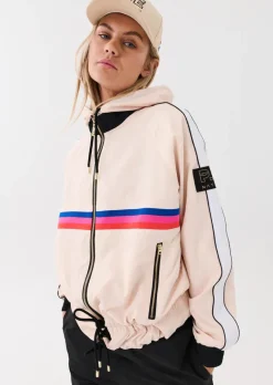 Women PE Nation - Man Down Jacket (Pearled Ivory)