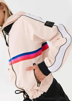 Women PE Nation - Man Down Jacket (Pearled Ivory)