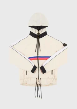 Women PE Nation - Man Down Jacket (Pearled Ivory)