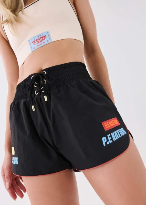 Women PE Nation - Nostalgia Short (Black)