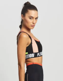 Women PE Nation - Opponent Sports Bra (Black)