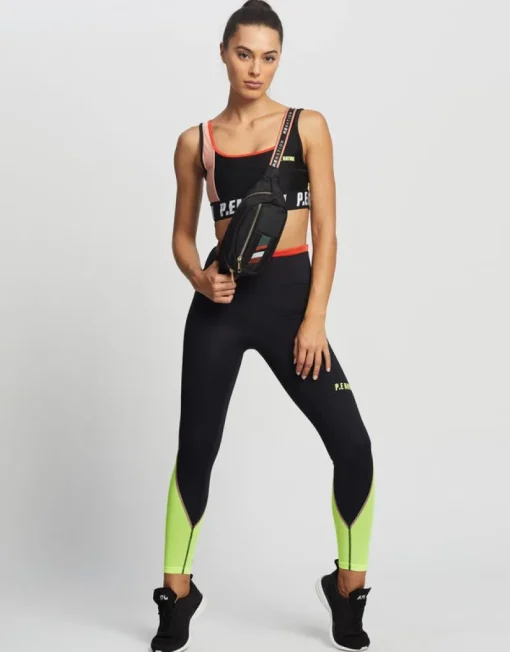 Women PE Nation - Opponent Sports Bra (Black)