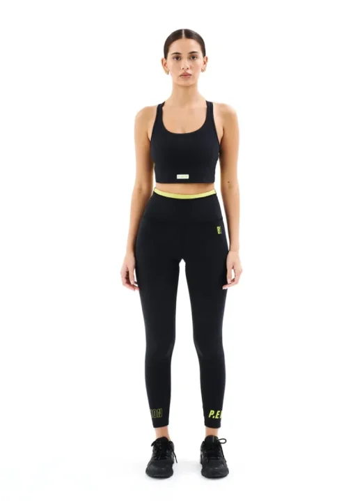 Women PE Nation - Orbital Sports Bra (Charcoal Marl)