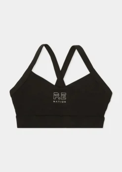 Women PE Nation - Recharge Sports Bra (Black)