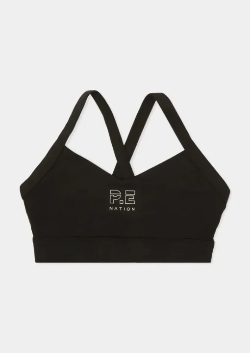 Women PE Nation - Recharge Sports Bra (Black)