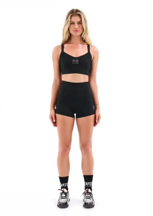 Women PE Nation - Recharge Sports Bra (Black)