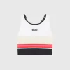 Women PE Nation - Reframe Sports Bra (Optic White)