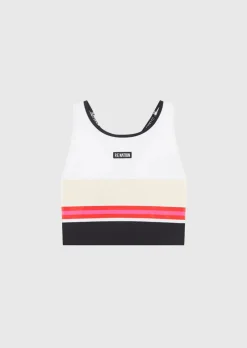 Women PE Nation - Reframe Sports Bra (Optic White)