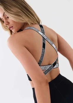 Women PE Nation - Reframe Sports Bra (Optic White)