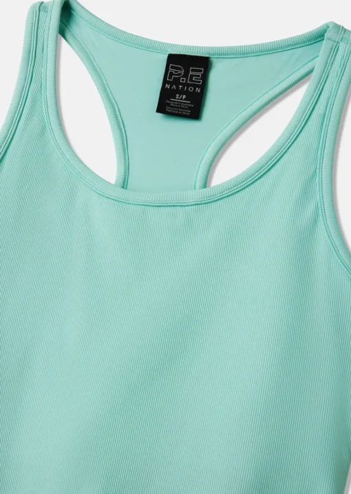 Women PE Nation - Reset Tank (Aqua)