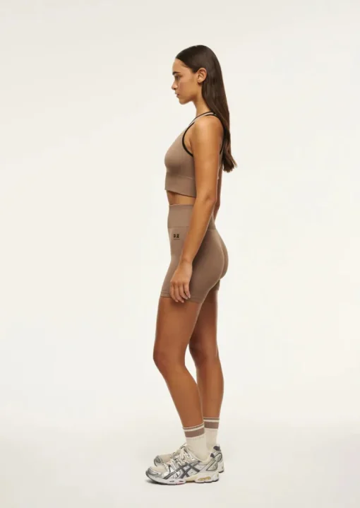 Women PE Nation - RESTORE SEAMLESS TANK (FOSSIL)