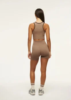 Women PE Nation - RESTORE SEAMLESS TANK (FOSSIL)