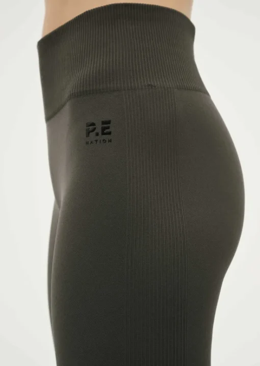 Women PE Nation - RESTORE SEAMLESS LEGGING (GUNMETAL)