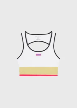 Women PE Nation - Riviera Sports Bra (Optic White)