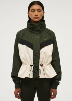 Women PE Nation - SHELTER JACKET (FOREST NIGHT)