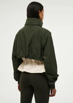 Women PE Nation - SHELTER JACKET (FOREST NIGHT)