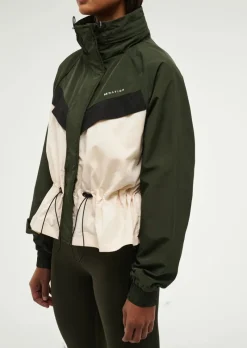 Women PE Nation - SHELTER JACKET (FOREST NIGHT)