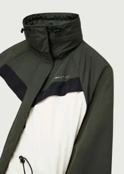 Women PE Nation - SHELTER JACKET (FOREST NIGHT)