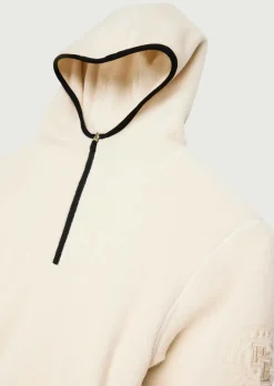 Women PE Nation - SHERPA HOODIE (PEARLED IVORY)