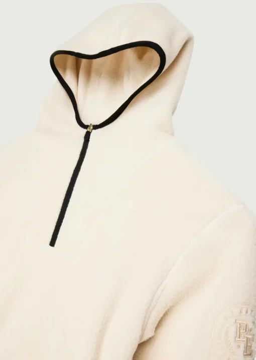 Women PE Nation - SHERPA HOODIE (PEARLED IVORY)